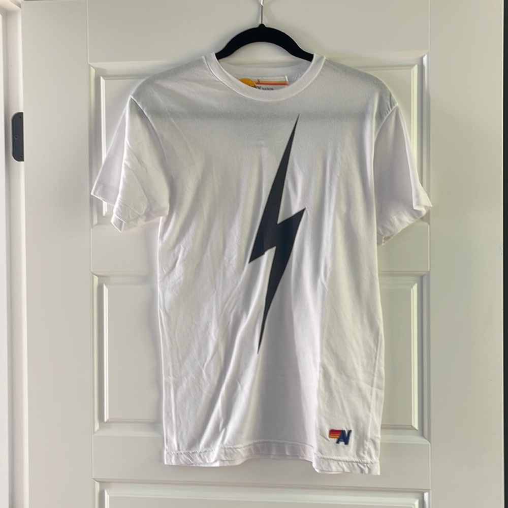 White aviator nation tshirt